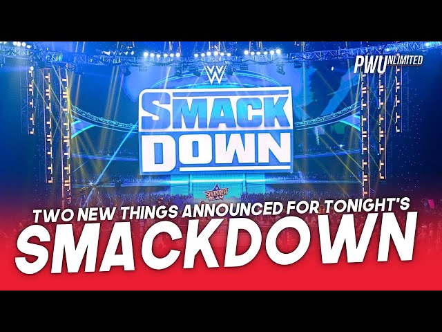 Two New Things Announced For Tonight's Smackdown