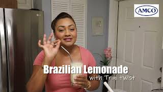 Brazilian Lemonade with a Trini Twist