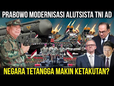 PRABOWO BIKIN TNI AD TAK TERKALAHKAN! NEGARA ASIA MULAI PANIK, ALUTSISTA INDONESIA MAKIN HEBAT