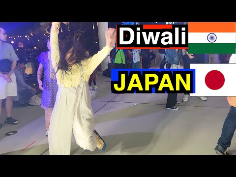 How japanese React To Diwali Mela In JAPAN II Rom Rom Ji