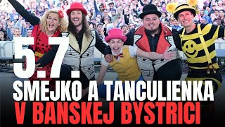 Smejko a Tanculienka vás pozývajú do Banskej Bystrice