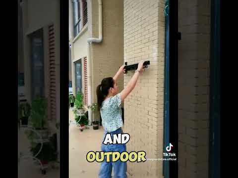 Home Guard Foldable Clothes And Towel Hanger Rack