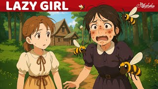 What Happened to the Lazy Girl? 🐝🐝 Bedtime Stories for Toddlers | English Fairy Tales and Stories