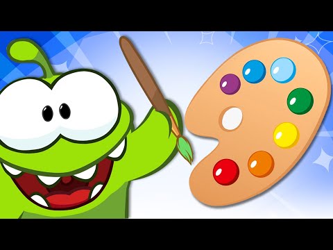 Learn Secondary Colors 🎨 Learn With Om Nom - Hindi #learncolors