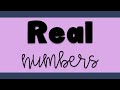 Exploring the Real Number System and Its Subsets