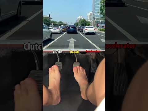 Novice drivers must use the brakes correctly #tips #car #shortsvideo #gadget #manual #automobile