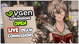 My commissions are open! Let's draw and talk