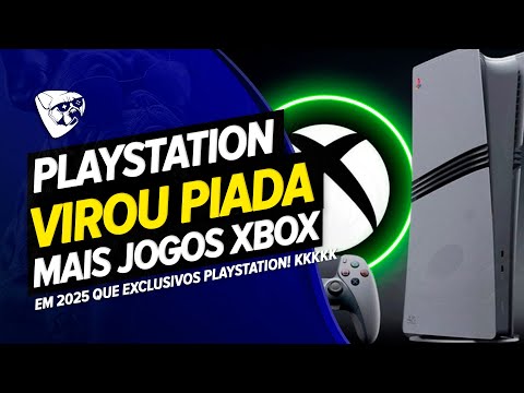 Sony VIROU PIADA! Playstation 5 Vai RECEBER Mais JOGO Do XBOX Em 2025 Que EXCLUSIVOS PLAYSTATION! KK