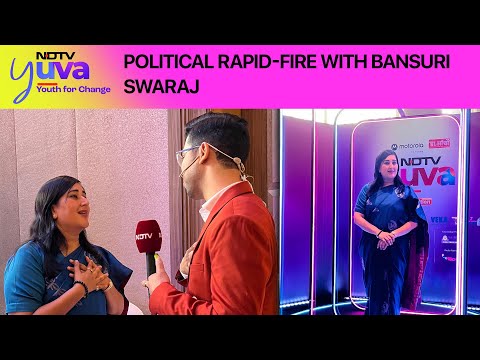 NDTV Yuva | A Historical Figure Bansuri Swaraj Would Love To Debate With? She Replies Mahatma Gandhi