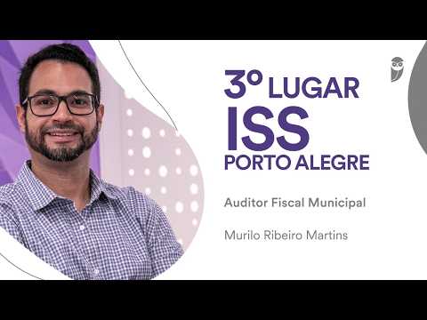 Baile dos Primeiros: Murilo Ribeiro, 3º lugar para Auditor Fiscal da Receita Municipal do ISS POA