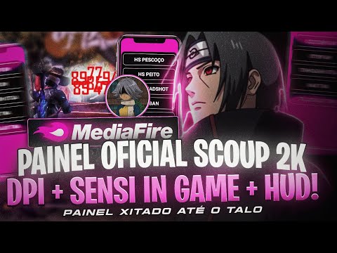 📲 PAINEL SCOUP + DPI + SENSI IN GAME 😈 100% HEADSHOT ANDROID!