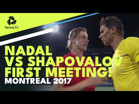 Nadal vs Shapovalov First Meeting! | Montreal 2017 Highlights