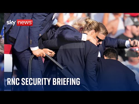Republican National Committee security briefing after Trump assassination attempt