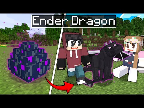 We ADOPTED BABY DRAGON in Minecraft! (tagalog)