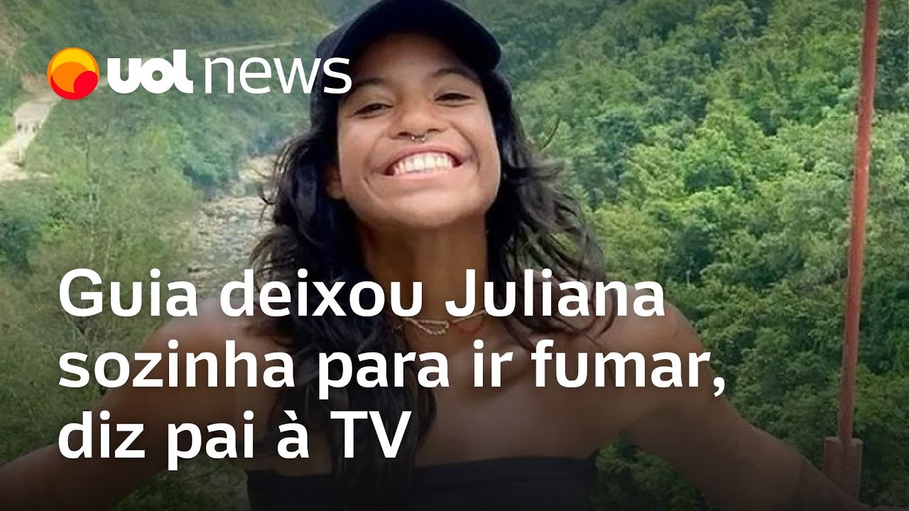 Guia deixou Juliana Marins sozinha para ir fumar diz pai de brasileira que morreu na Indonésia