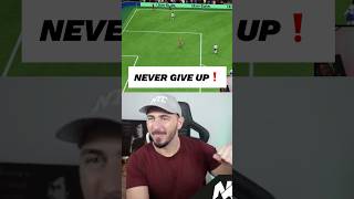 NEVER GIVE UP ❗️ #eafc25 #fc25 #shorts
