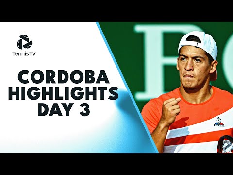 Baez, Cecchinato & Sousa In Action | Cordoba 2023 Day 3 Highlights