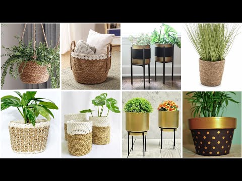 أفكار💡عندك علب اصنعي ديكورات ومنظمات لتزيين بيتك الصالة #diy #craft #idea #home #deco#flowerpot