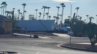 Moving a manufactured home out
