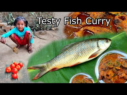 Fish Curry Cooking and Eating Village Style |Fish Recipe |Village Cooking