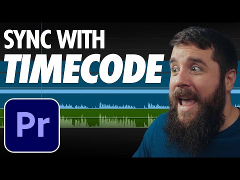 The NEW Way To Sync Audio & Video With Time Code In Premiere Pro 2025!