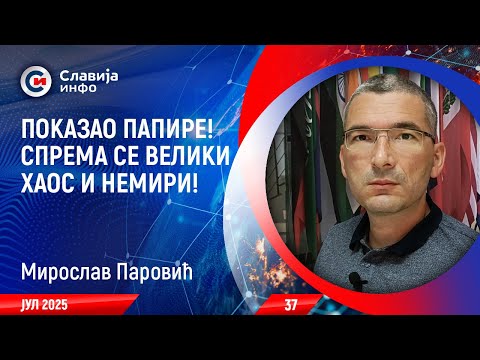 INTERVJU: Miroslav Parović - Vučić sprema haos! (5.7.2025)