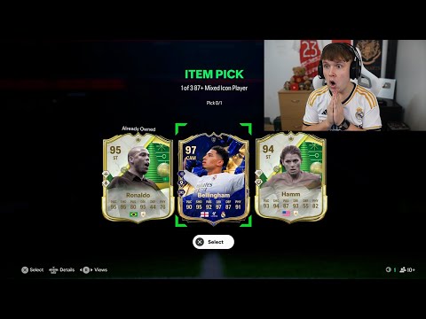 I opened 87+ Mixed Icon Player Picks & TOTY Midfielder Packs...