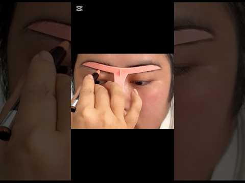 Flawless Brows at Home! Nabobei Crescent Razor Eyebrow Shaping Guide #eyebrows #brows #shorts