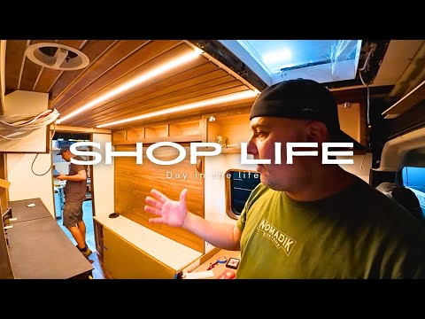 Van Building Shop - Day in the Life