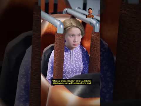 Hızlı trenden aşağı düşen kızın hikayesi.