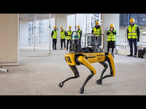 Foster + Partners adopts Spot the Boston Dynamics robot dog