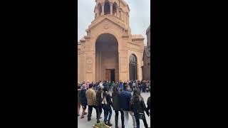 Armenian traditional dances. Christmas celebrations. It takes less then 30 seconds to get together.