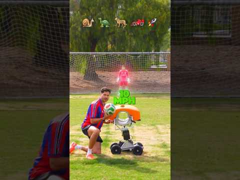 Can a Goalkeeper Save Any Speed? ⚽️