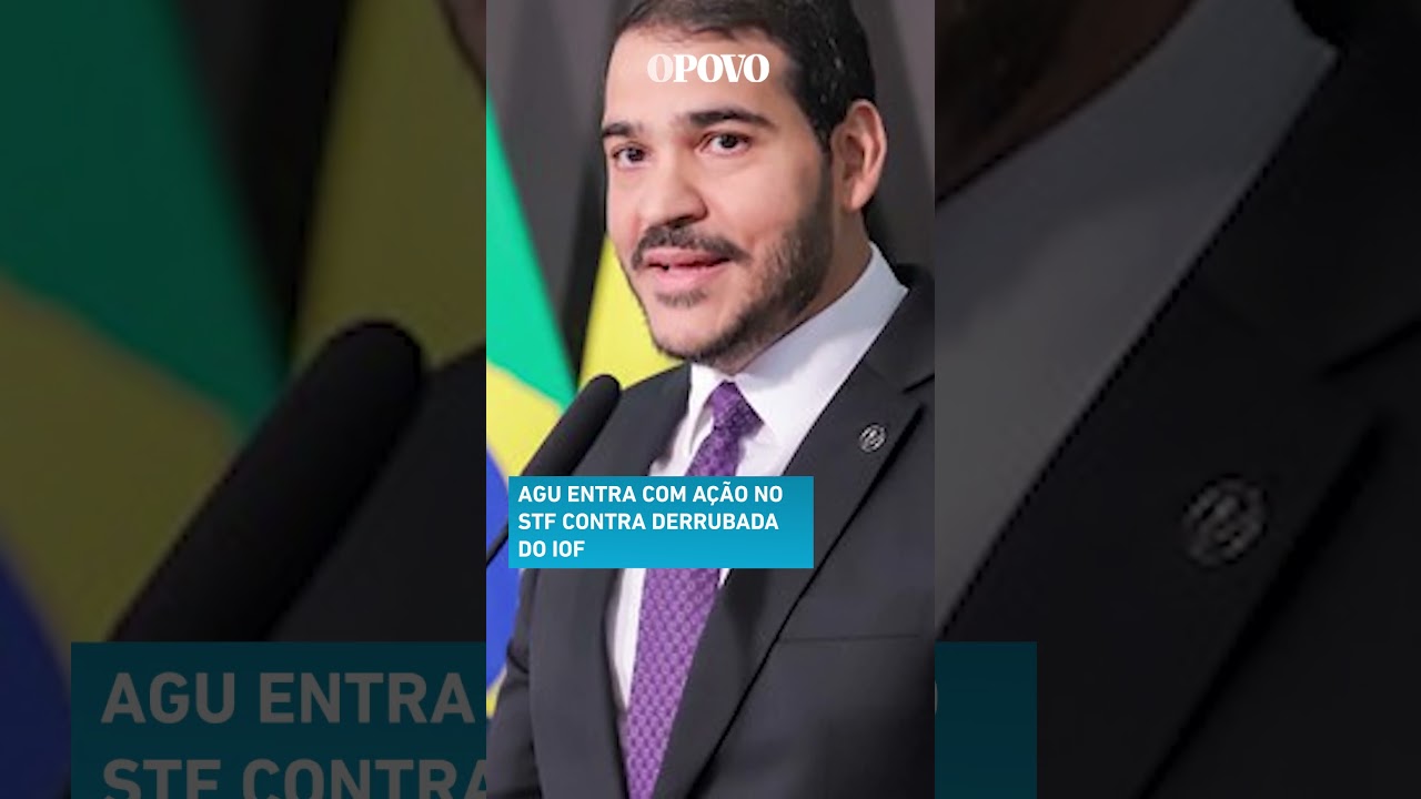 AGU anuncia entrada de ação no STF contra derrubada do IOF