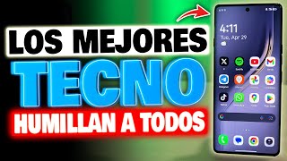 😱 3 teléfonos TECNO que HUMILLAN a TODAS LAS MARCAS en 2026 ¡NO TE BURLES DE TECNO! 💀