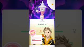 ✨💯SHUNDO MIGHTY HATTERENE💯✨ #pokemongo#rare#shiny#pokemon#gameplay#shorts#subscribe