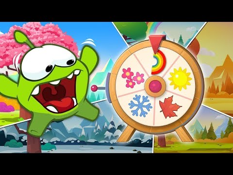 Om Nom ama diferentes climas | Videos divertidos de aprendizaje para niños