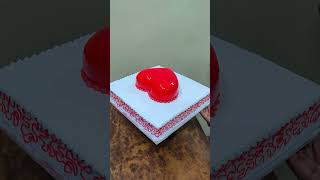 Square Cake Design | Anniversary Cake Design | Couple Cake | Square Anniversary Cake
