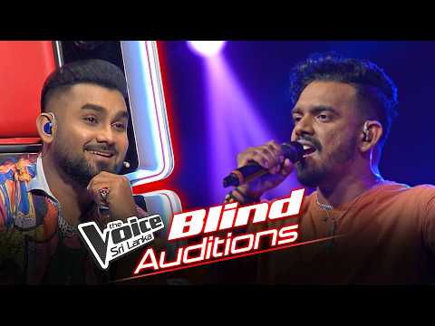 Sriyan Silva | Have You Ever Seen | Blind Auditions | The Voice Sri Lanka