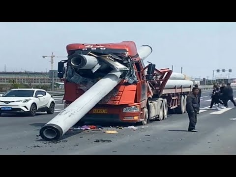 Dangerous Idiots Fastest Extreme Truck, Excavator, Bulldozer & Heavy Equipment Machine Fails Working