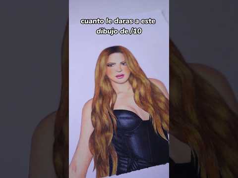 Dibujando Shakira #arte #shorts #shakira @Shakira