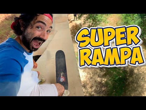 🔥SUPER RAMPA PARA SKATE🔥 debajo de puente !! skate blog
