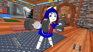 【VRChat】筋力が足りないこんちゃん