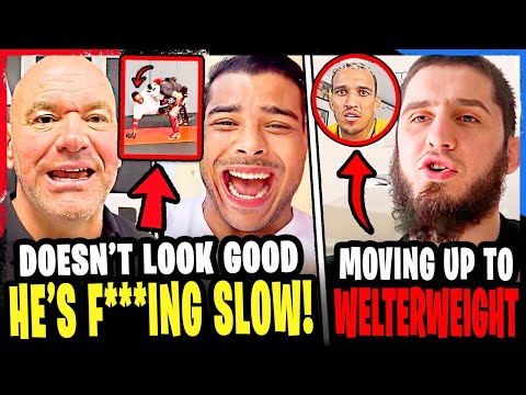 MMA Community GOES OFF on Israel Adesanya for SPARRING FOOTAGE! Islam Makhachev REVEALS huge move!