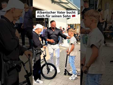 Vater bucht BMX Show für sein Sohn ???? #shorts #chrisböhm #albaner