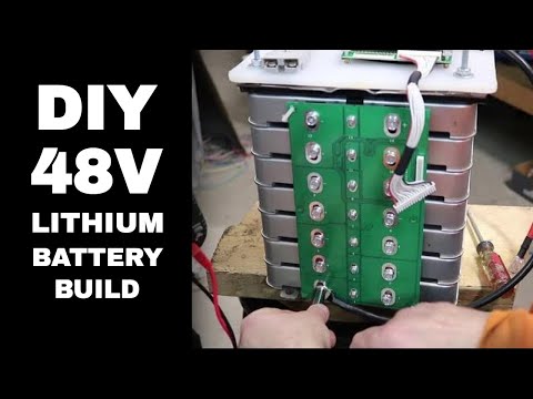 DIY 48V Lithium Battery - Step by Step Build