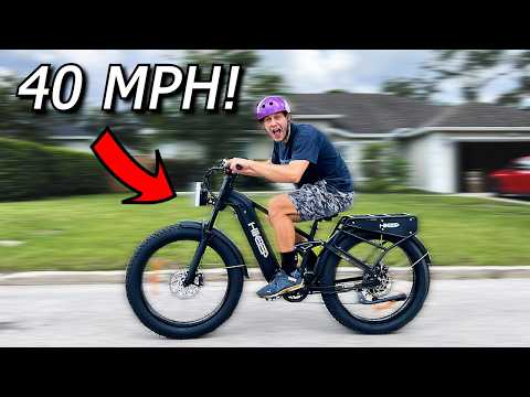 First Ride on HiKeep M26 Electric Bike | Fast and Comfortable!