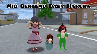 Mio Bertemu Baby Haruka | Drama Sakura School Simulator 