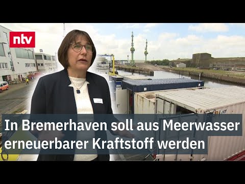 In Bremerhaven soll aus Meerwasser Kraftstoff werden - Weltweites Novum