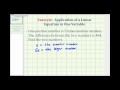 Understanding the Problem and Solving Equations